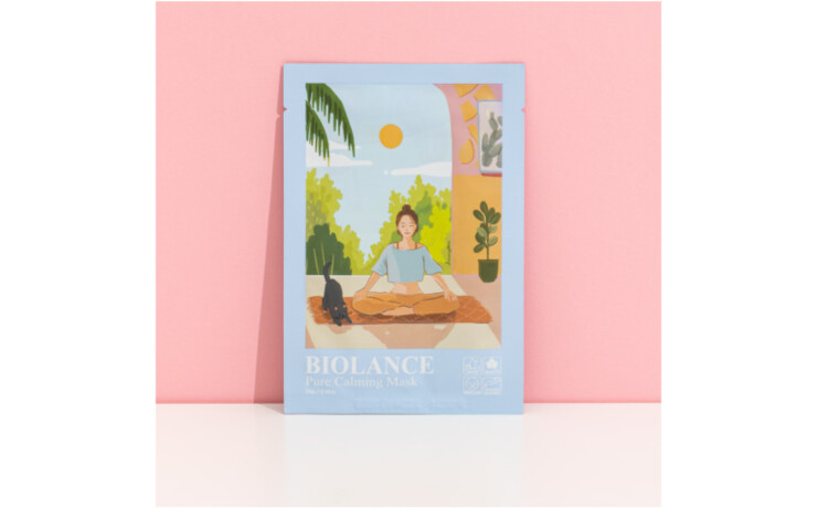 [DELLALUZ] ビオランス ピュアカーミング マスクパック 25g 5枚