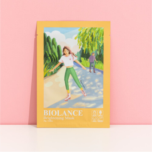 [DELLALUZ] ビオランス ブライトニング マスクパック 25g 5枚