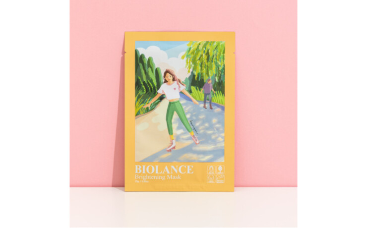 [DELLALUZ] ビオランス ブライトニング マスクパック 25g 5枚