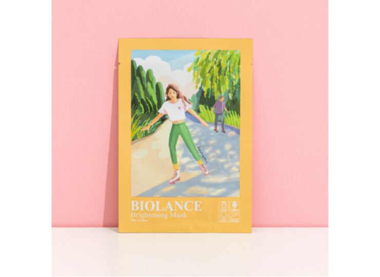 [DELLALUZ] ビオランス ブライトニング マスクパック 25g 5枚
